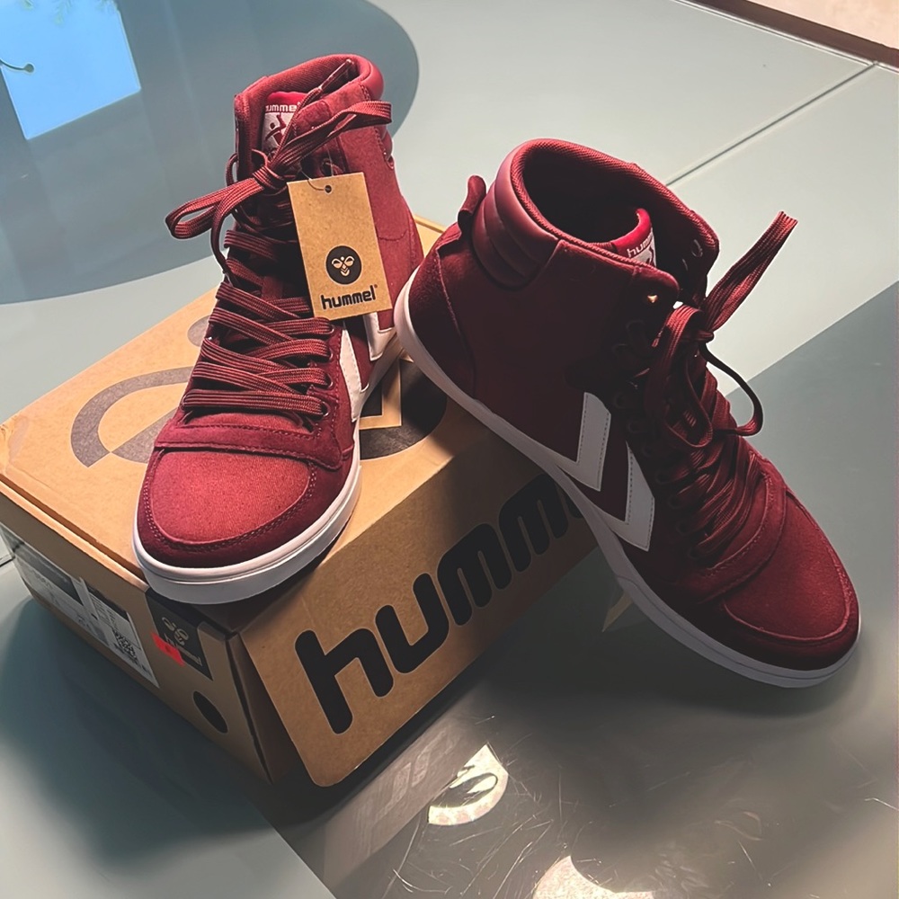 HUMMEL Slimmer Stadil High US 7,5 Eur 40 Cabernet 🍷
